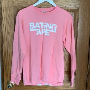 A Bathing Ape long sleeve shirt